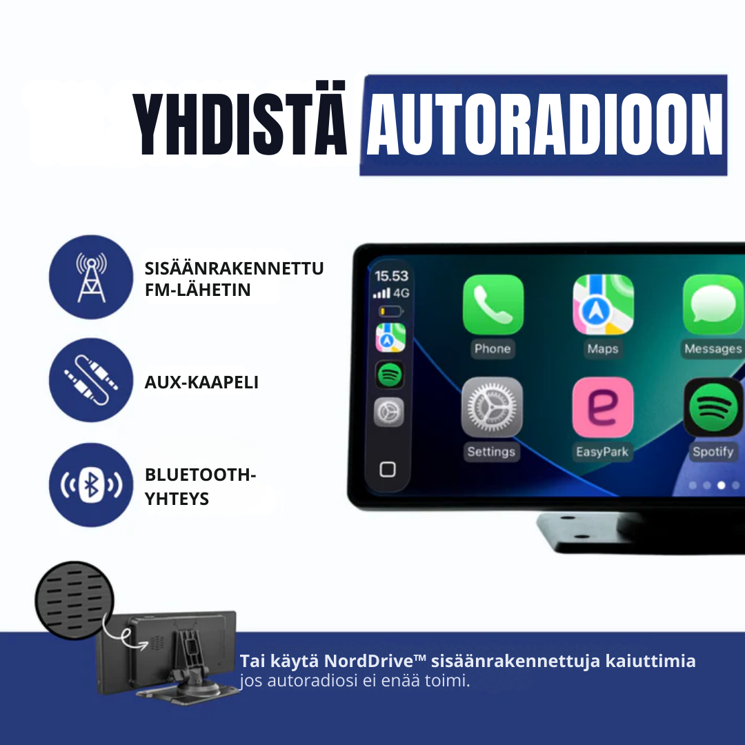 NordDrive™ | Aja rauhallisemmin — ilman kaapeleita