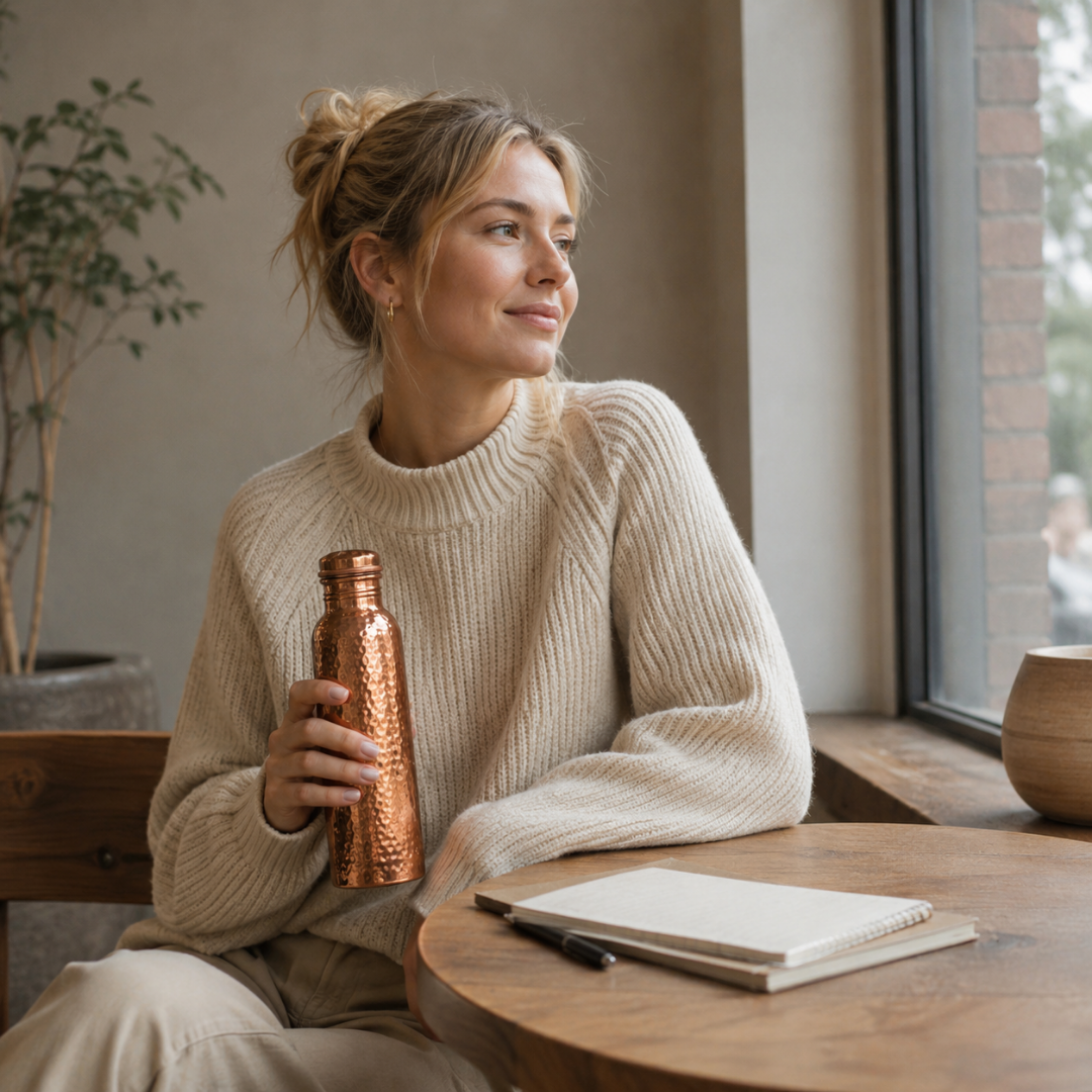 Avara Copper™ | Luonnollisesti puhdistettu vesi, ilman muovia.