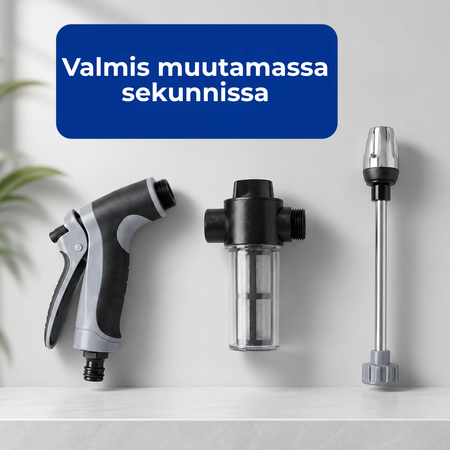 FoamJet Pro™ | Muuta puutarhaletkusi tehokkaaksi vaahtoruiskuksi