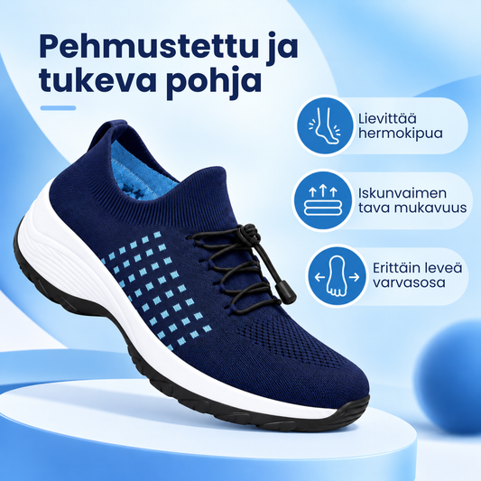 AvaraAskel™ | Pehmeä vaimennus ja mukavuutta jokaiseen askeleeseen