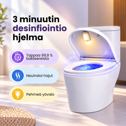 PuhdasValo | Puhtaampi WC ja helpommat yölliset vessakäynnit