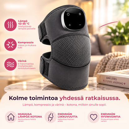 KneeComfort™ | Arjen helpotus jäykille ja väsyneille polville