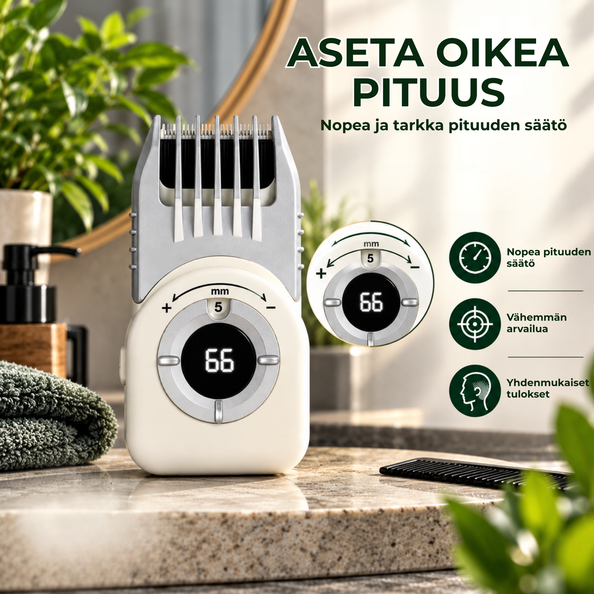 ItseLeikkuri™ | Siisti hiukset kotona ilman turhaa säätöä