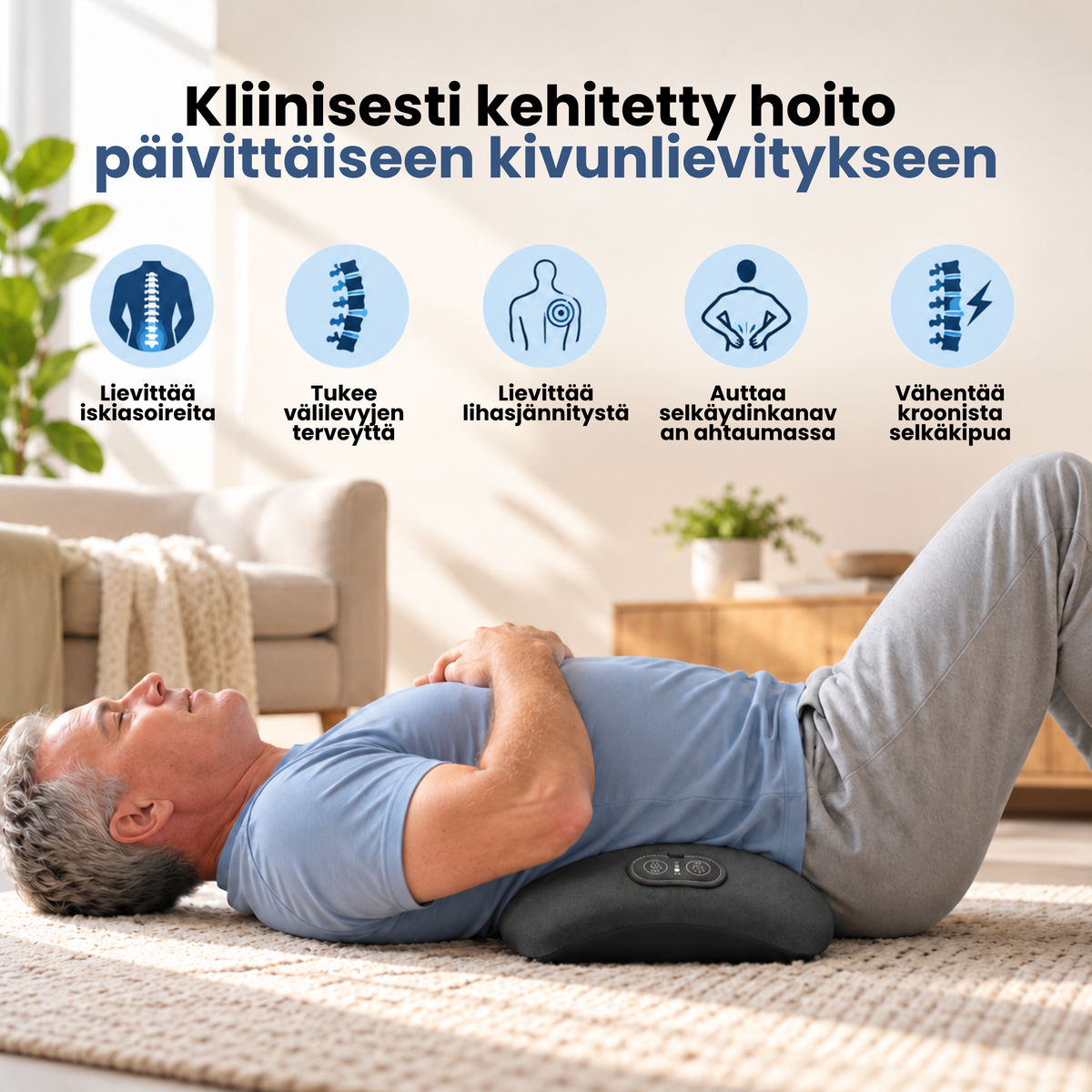 SelkäVirta | Rentoutusta kirealle niskalle suoraan kotisohvaltasi