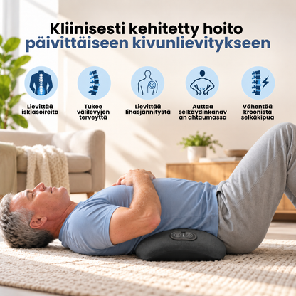 SelkäVirta | Rentoutusta kirealle niskalle suoraan kotisohvaltasi