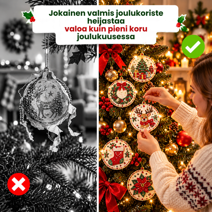 Joulukoristeet Timanteilla™ | Tee joulukuusestasi tänä vuonna oikeasti omannäköisesi