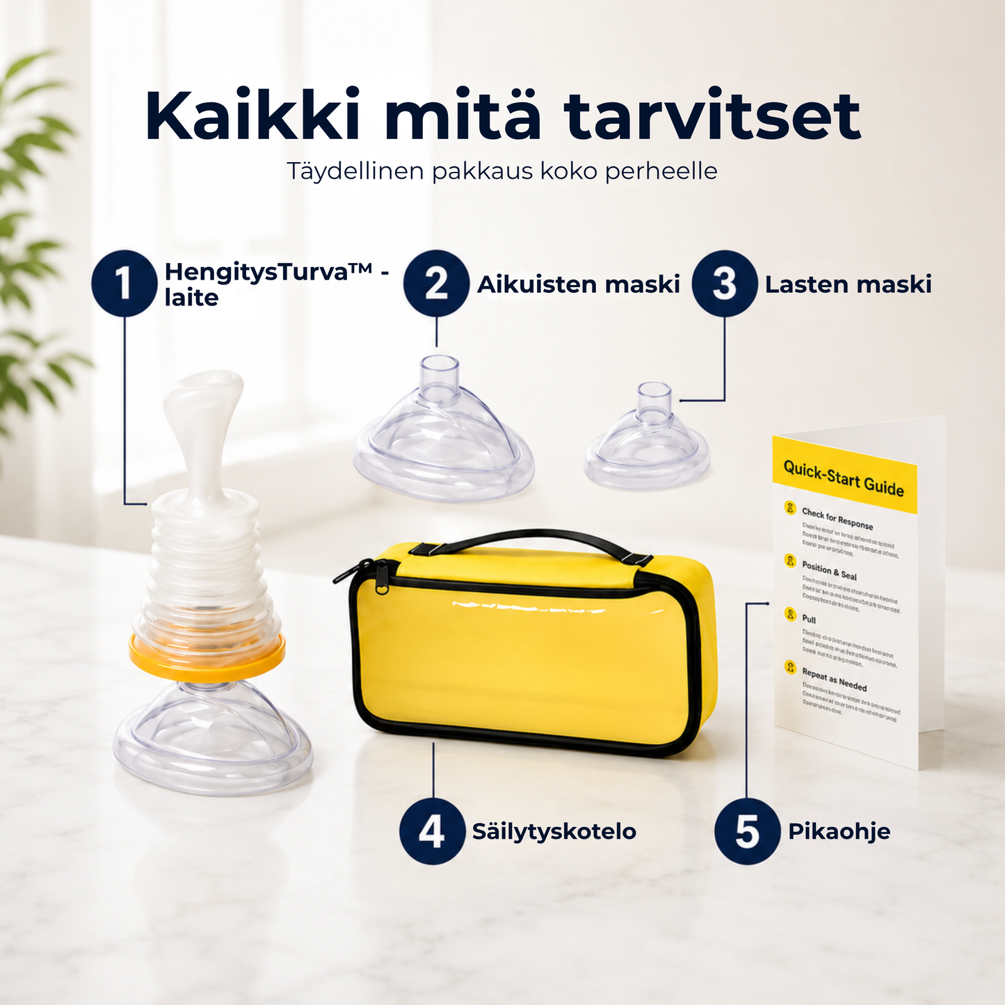 HengitysTurva™ | Hjälpmedel vid kvävning
