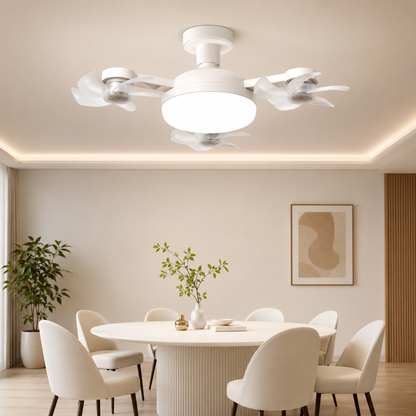 AirCrown™ | LED, E27-kanta ja tyylikäs kattovalaisinmuotoilu