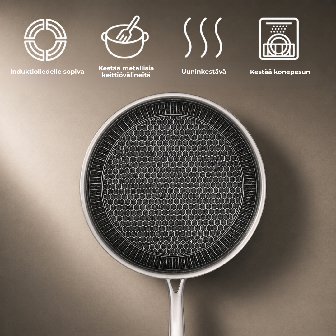 Kladara™ Hybridpanne | Pannu, jota oikeasti käytät joka päivä
