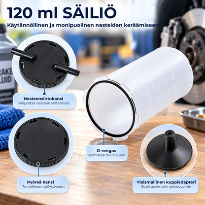 JarruIlmausSetti™ | Helpompi tapa ilmata jarrut ilman apukäsiä