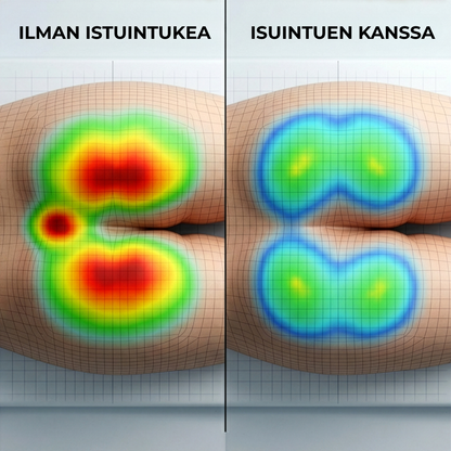 PressureRelief™ Geeli Istuintyyny