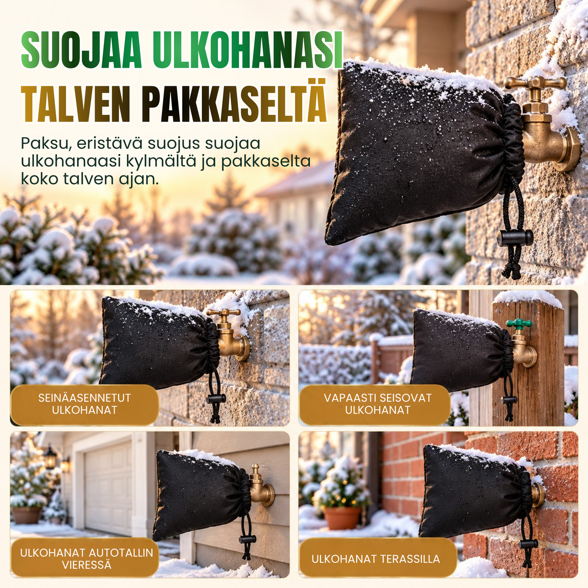 PakkasVahti | Suojaa ulkohana pakkaselta ja kylmältä