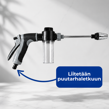 FoamJet Pro™ | Muuta puutarhaletkusi tehokkaaksi vaahtoruiskuksi
