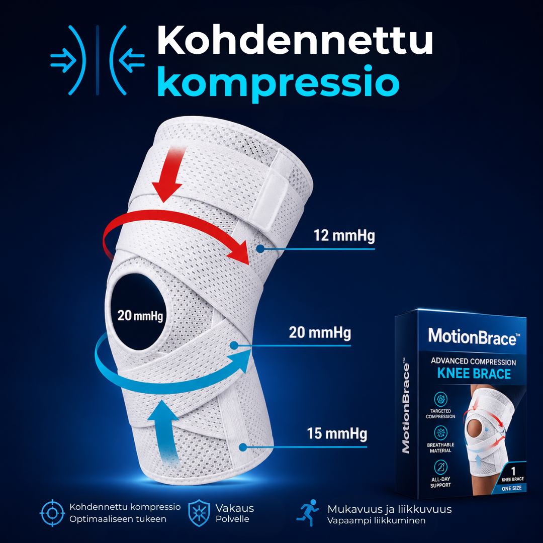 MotionBrace™ | Säädettävä polvituki
