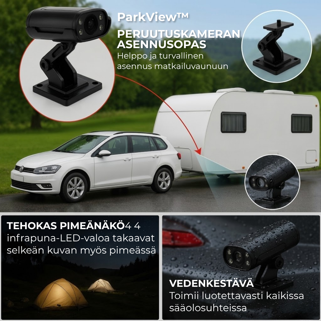 ParkView™ | Stressitön ja turvallinen pysäköinti ilman arvailua.