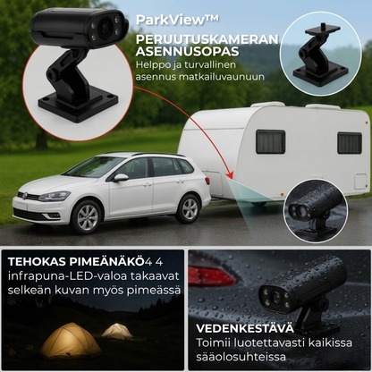 ParkView™ | Stressitön ja turvallinen pysäköinti ilman arvailua.