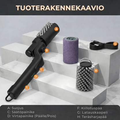 GrillForce™ | Langaton sähköinen grillinpuhdistaja