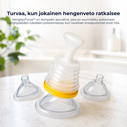 HengitysTurva™ | Hjälpmedel vid kvävning