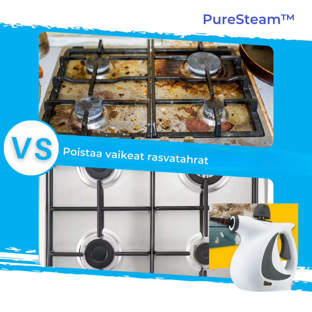 PureSteam™ | Puhdasta – Ilman kemikaaleja. Pelkkää höyryä.