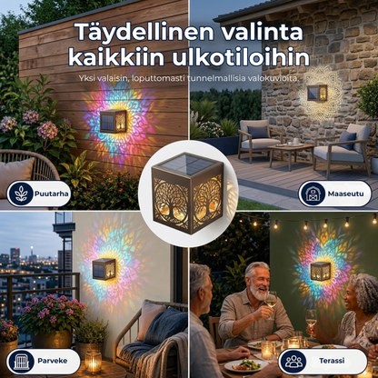 ProjectAura™ | Muuta ulkoseinä loistavaksi katseenvangitsijaksi