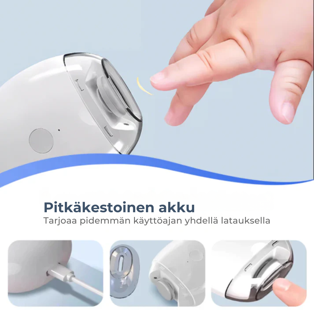 TurvaTrim™ | Sähköinen kynsileikkuri