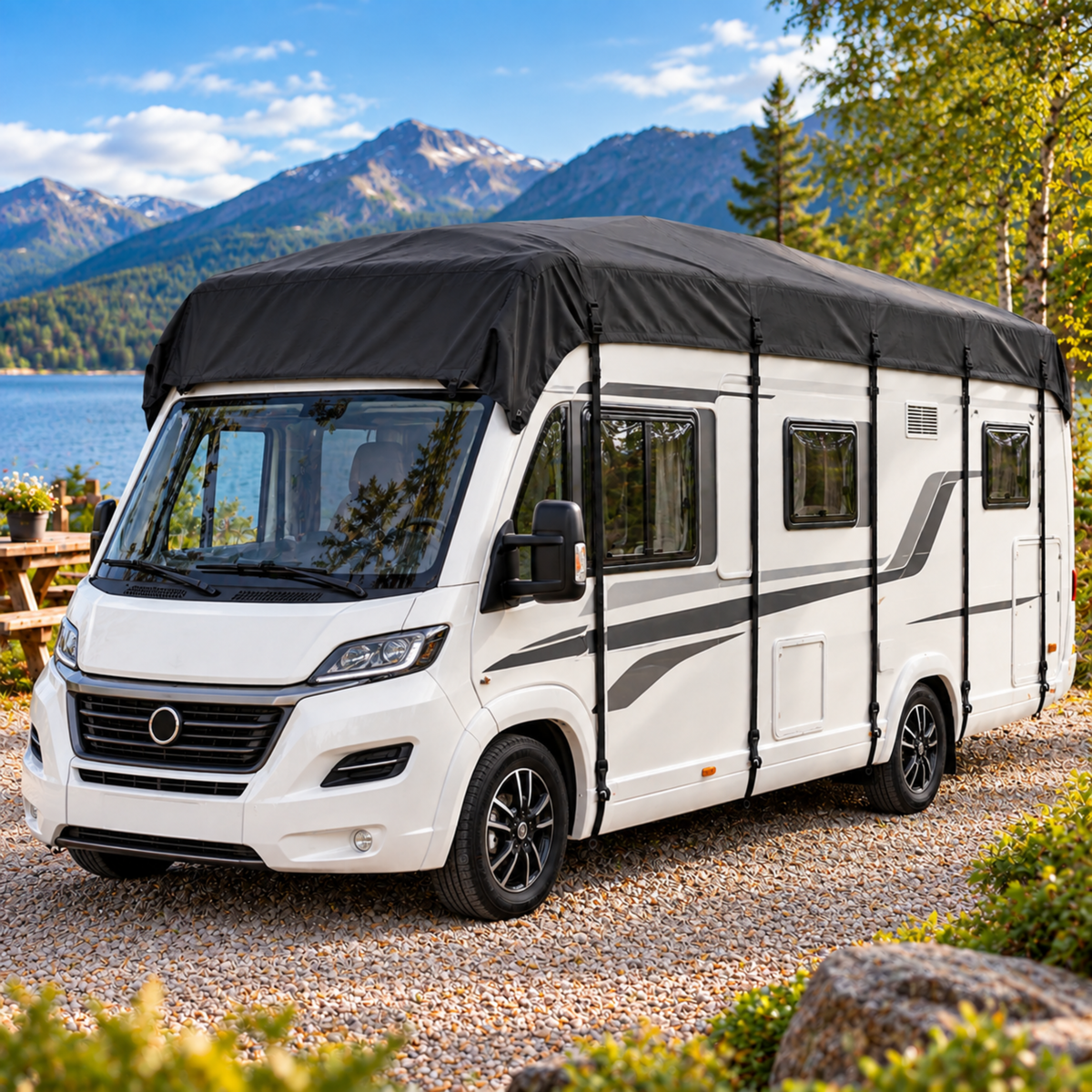 RoofGuard™ | Suojaa matkailuautosi katto säältä ja lialta