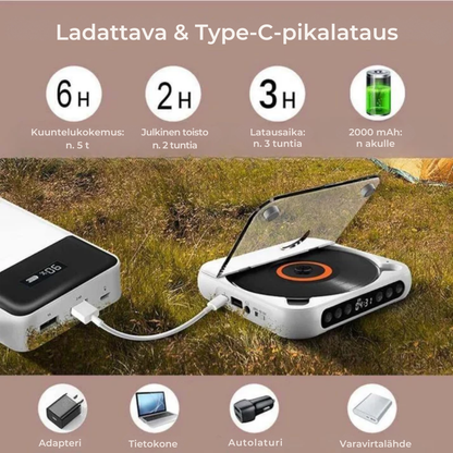 PureSound CD Player™ | Striimaus toimii — mutta joskus haluat vain laittaa levyn sisään ja kuunnella.