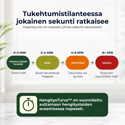 HengitysTurva™ | Hjälpmedel vid kvävning