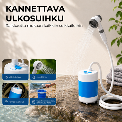 AquaFlow™ | Täydellinen setti letkulla ja suuttimilla