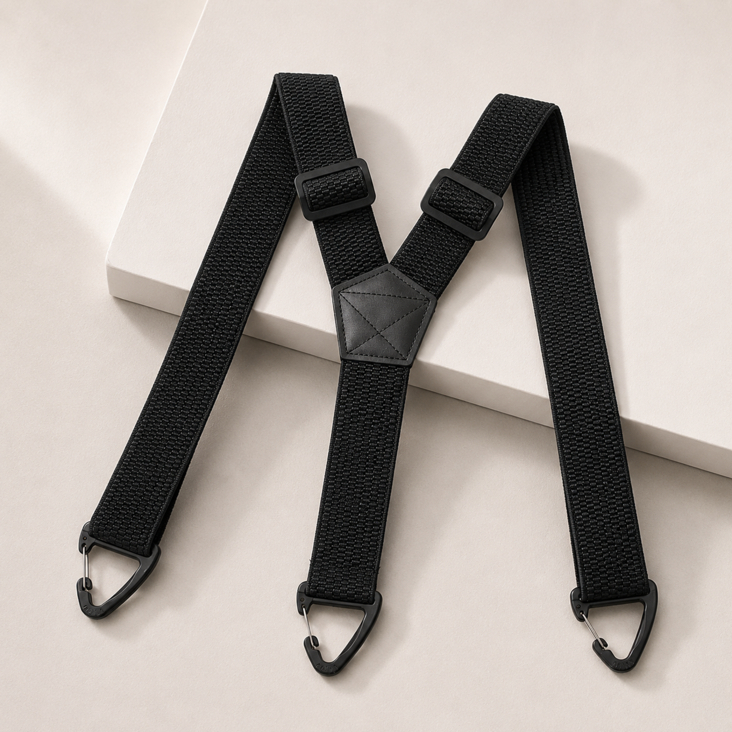 GripSuspenders™ | Justerbare seler med krokfester som holder buksene på plass hele dagenön ja vapaa-aikaan
