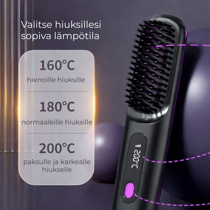 HeatBrush™ | Tyylittele helposti lyhyet hiukset