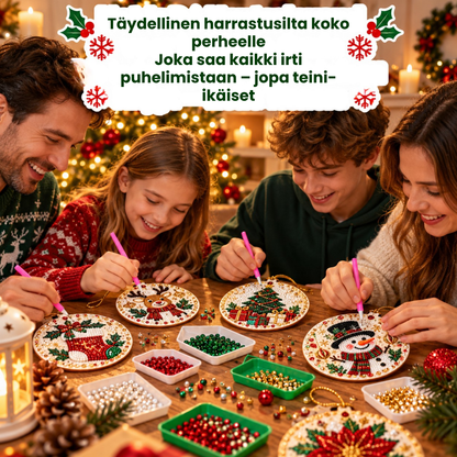 Joulukoristeet Timanteilla™ | Tee joulukuusestasi tänä vuonna oikeasti omannäköisesi