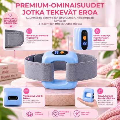 PulseBelt™ | Rentouta vatsan alue ilman ylimääräistä vaivaa