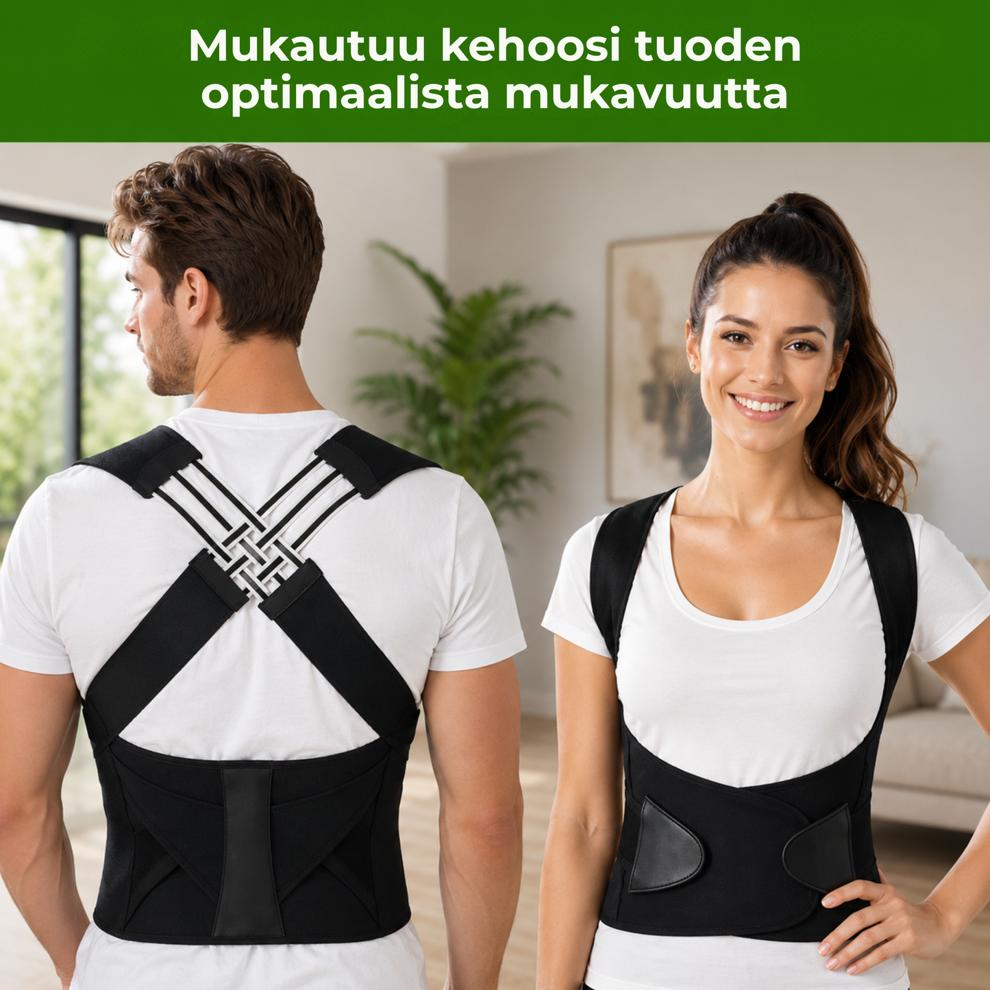 UprightFit™ | Ryhtituki – tukee parempaa ryhtiä