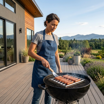 GrillGrep™ | Grillaa makkarat tasaisesti ja helposti – joka kerta!