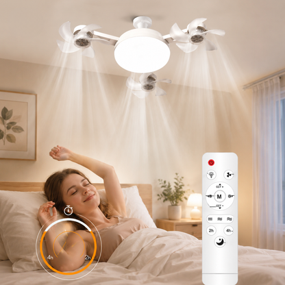 AirCrown™ | LED, E27-kanta ja tyylikäs kattovalaisinmuotoilu