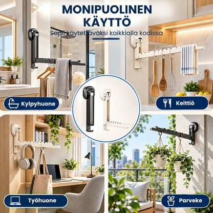 Taitio™ | Lisää kuivaustilaa vähemmällä lattiatilalla