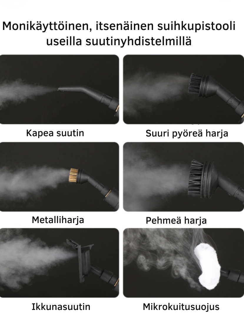 PowerSteam™ | Sano hyvästit pinttyneelle lialle ja rasvalle!