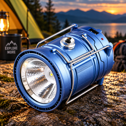 PullLight™ | Kompakti valo retkille ja sähkökatkoihin