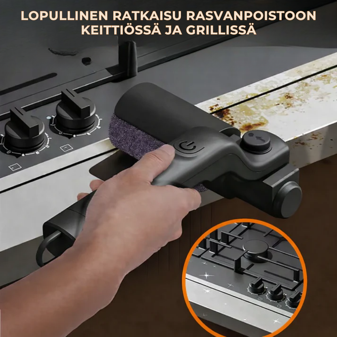 GrillForce™ | Langaton sähköinen grillinpuhdistaja