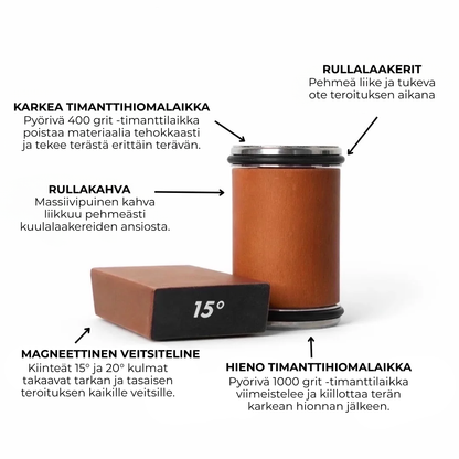EdgeMaster™ | Terävät veitset sekunneissa