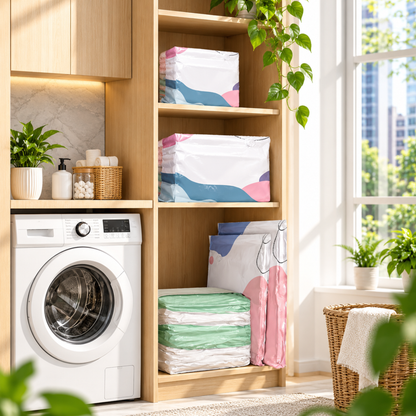 SpaceSaver™ | Fiksumpi tapa säilyttää sesonkivaatteet