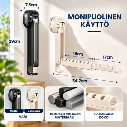 Taitio™ | Lisää kuivaustilaa vähemmällä lattiatilalla