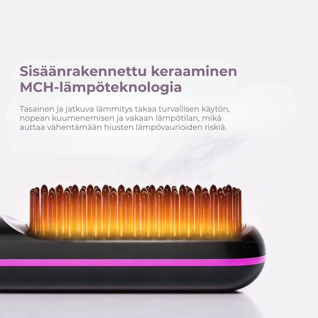 HeatBrush™ | Tyylittele helposti lyhyet hiukset