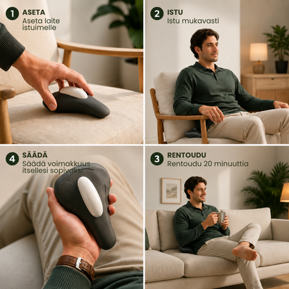 PelvicCore™ | Huomaamattomat lantionpohjan harjoitukset paremman hallinnan saavuttamiseksi