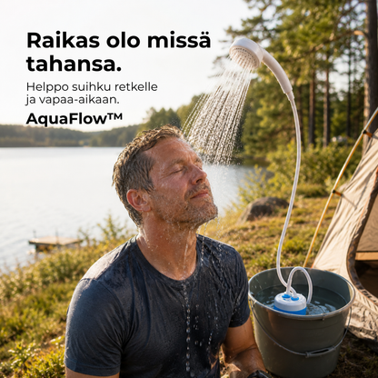 AquaFlow™ | Täydellinen setti letkulla ja suuttimilla