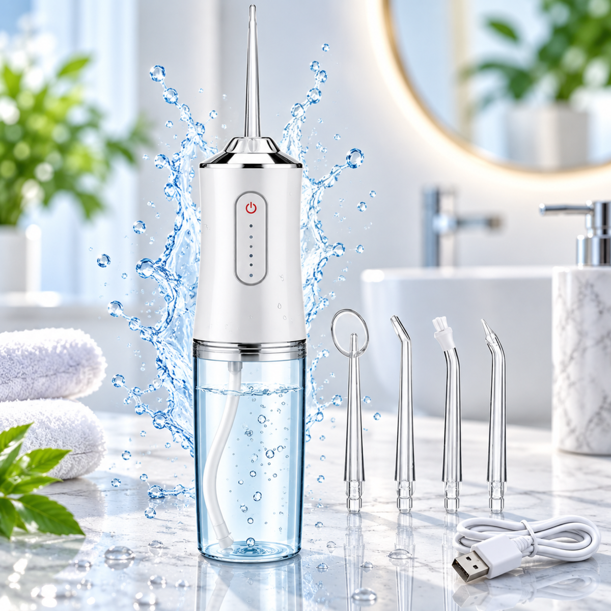 AquaFloss™ | Tehokkaampi puhdistus hampaiden väleihin