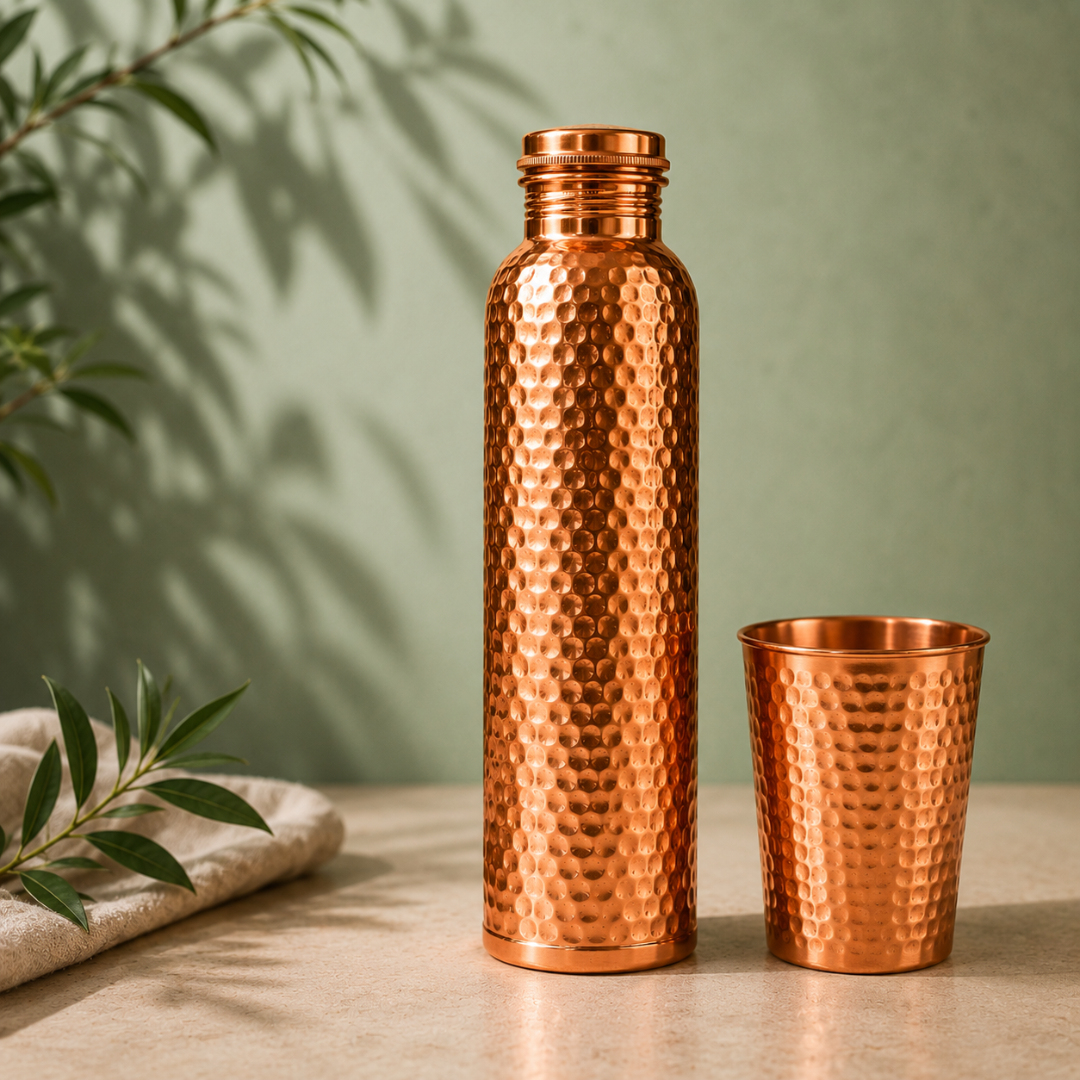 Avara Copper™ | Luonnollisesti puhdistettu vesi, ilman muovia.