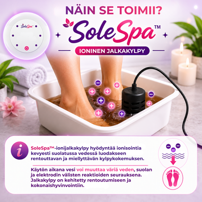 SoleSpa™ | Rentouttava jalkakylpy kotona vain 30 minuutissa