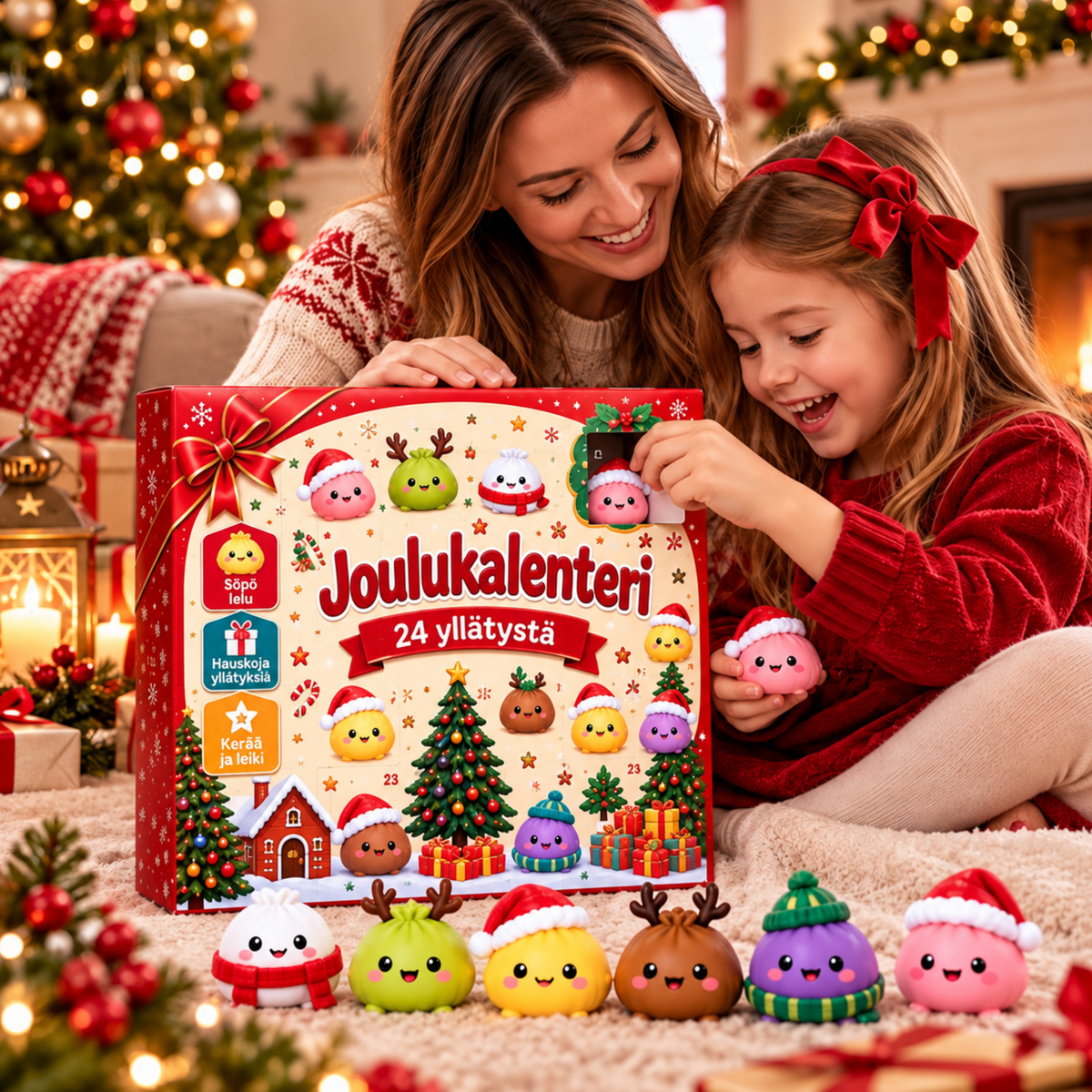 DumplingJoulu™ | Uusi squishy joka päivä jouluun asti